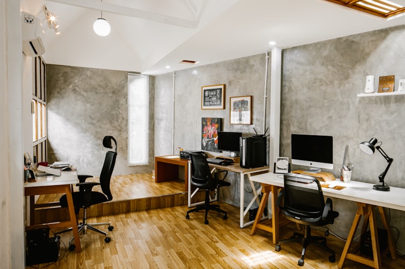 Postazioni di lavoro in un ufficio